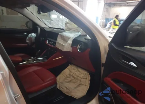 2021 Alfa Romeo Stelvio Ti Awd из США, поврежденный, VIN ZASPAKBN1M7D10288